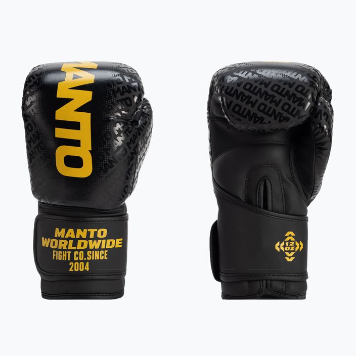 Rękawice bokserskie MANTO Prime 2.0 czarny 3