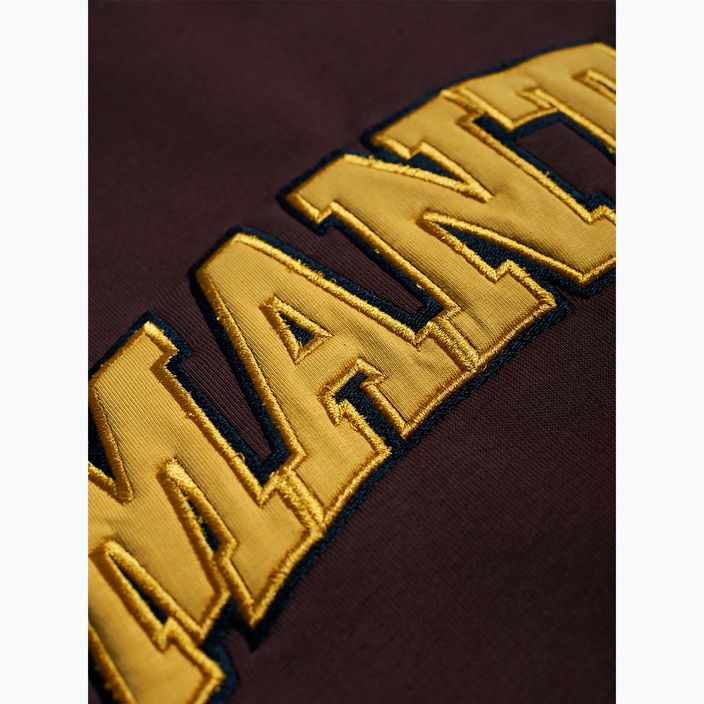 Bluza męska MANTO Varsity brązowy 3