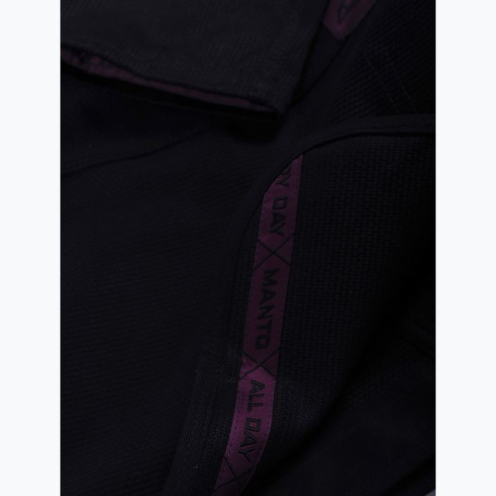 GI do brazylijskiego jiu-jitsu MANTO X5 BJJ black/purple 12