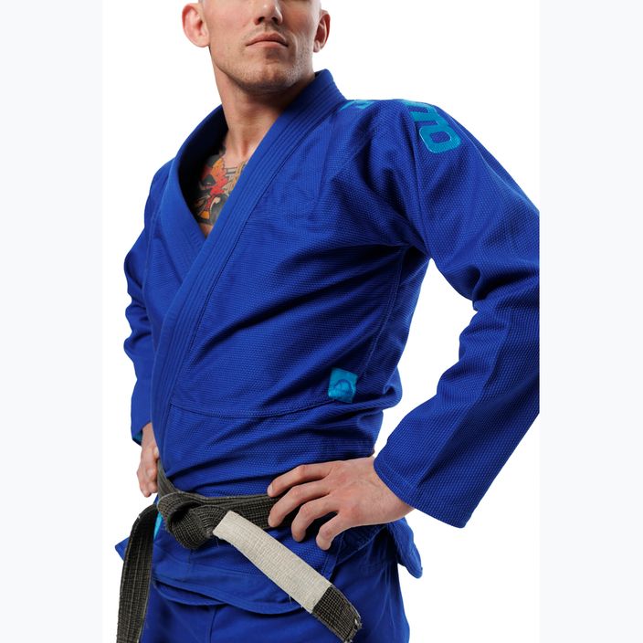 GI do brazylijskiego jiu-jitsu MANTO X5 niebieski 5