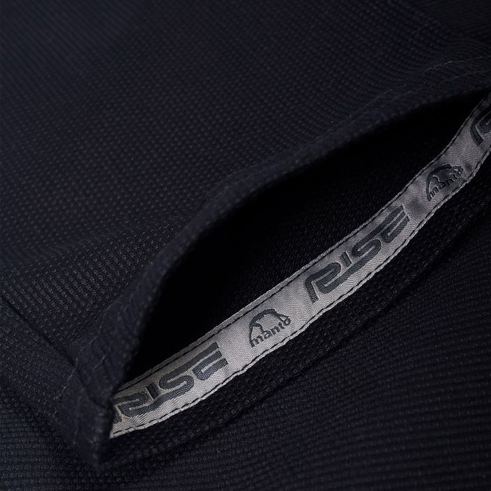 GI do brazylijskiego jiu-jitsu MANTO Rise 2.0 black 11