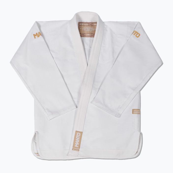 GI do brazylijskiego jiu-jitsu MANTO Rise 2.0 white 8