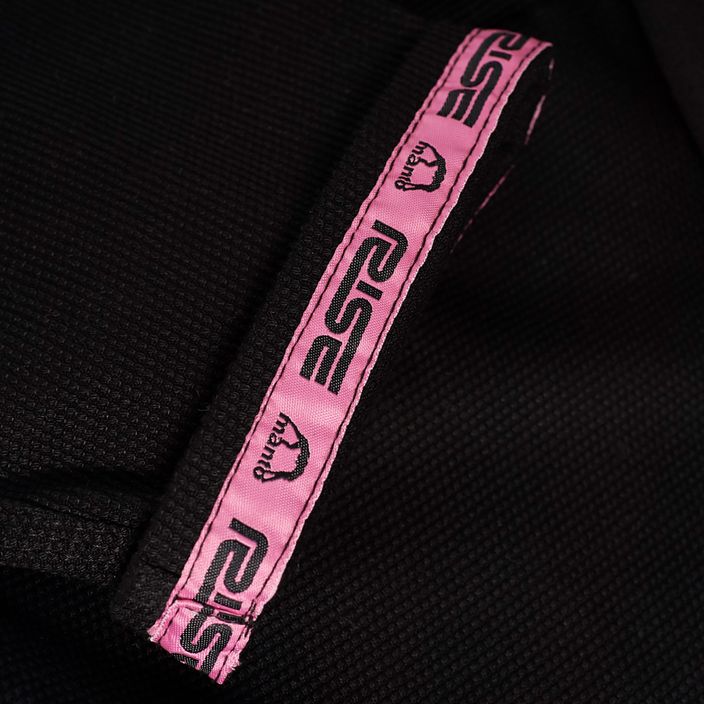 GI do brazylijskiego jiu-jitsu MANTO Rise 2.0 black/pink 6