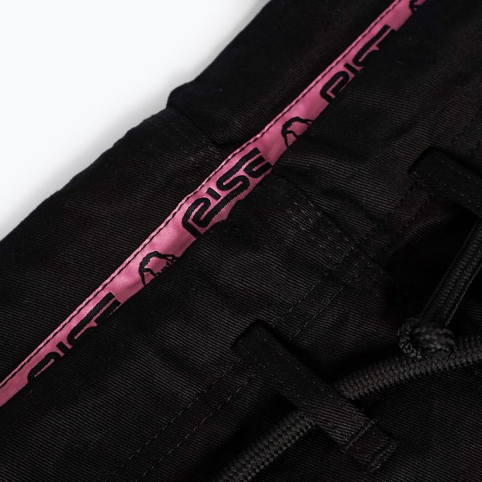 GI do brazylijskiego jiu-jitsu MANTO Rise 2.0 black/pink 9