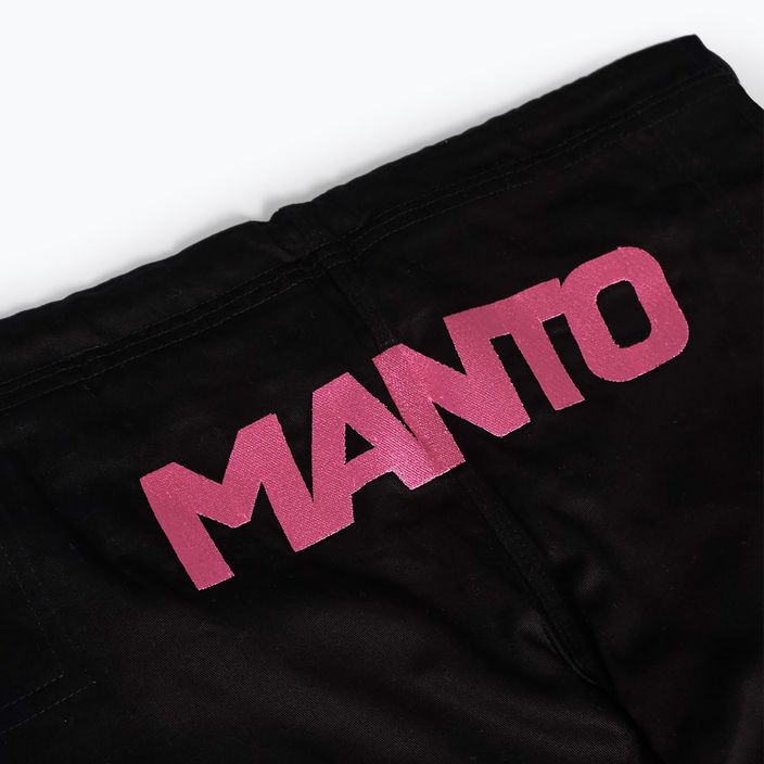 GI do brazylijskiego jiu-jitsu MANTO Rise 2.0 black/pink 11