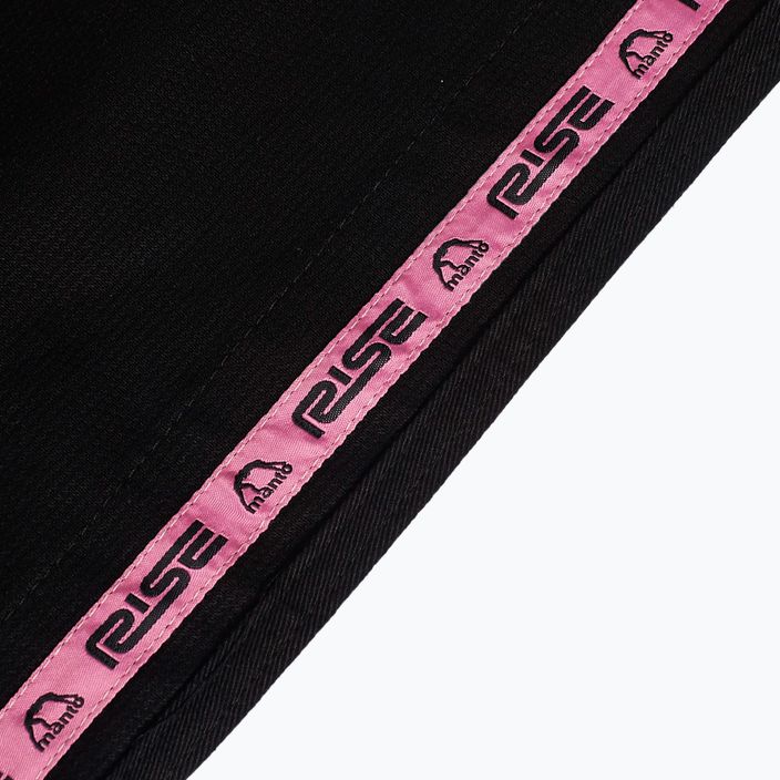 GI do brazylijskiego jiu-jitsu MANTO Rise 2.0 black/pink 12