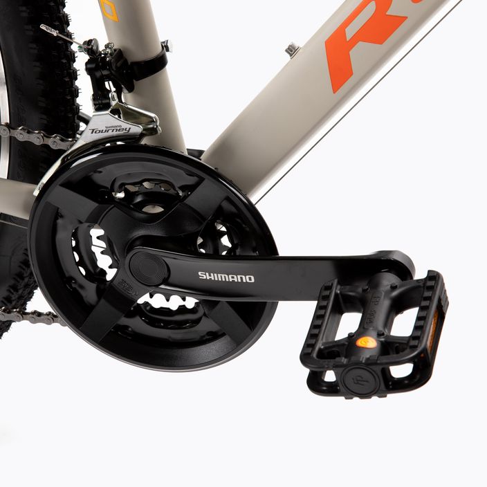 Rower górski Romet Rambler R9.0 szary/pomarańczowy 8