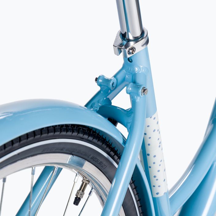 Rower miejski damski Romet Pop Art 28 Eco niebieski 9