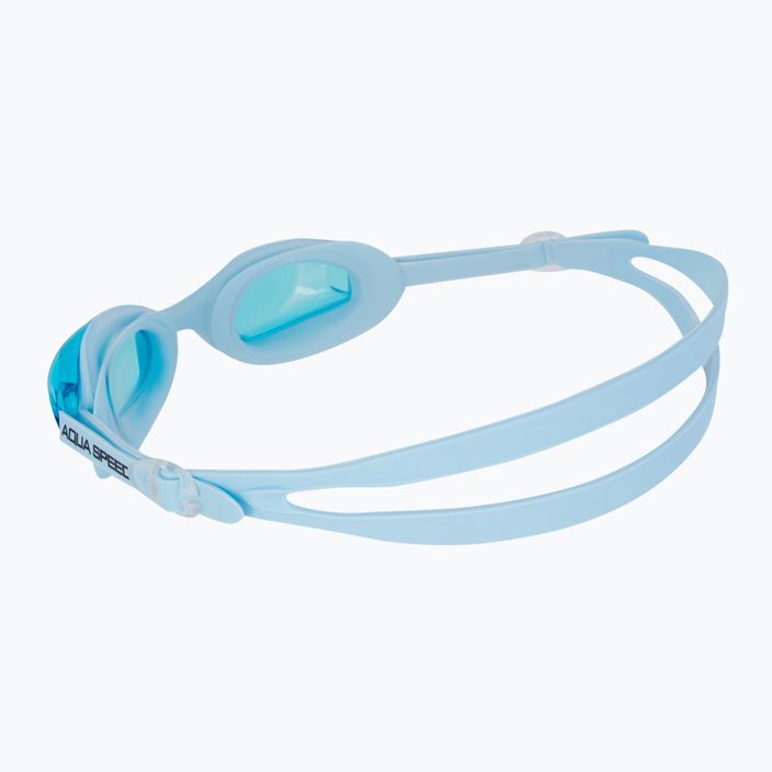 Okulary do pływania dziecięce AQUA-SPEED Ariadna jasnoniebieskie 4