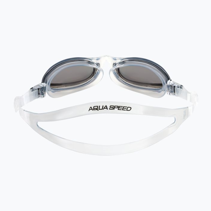 Okulary do pływania dziecięce AQUA-SPEED Sonic JR transparentne/ciemne 5