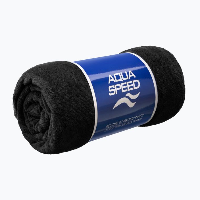 Ręcznik szybkoschnący AQUA-SPEED Dry Soft czarny 2