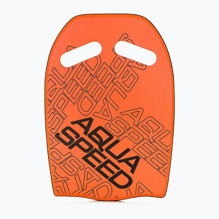 Deska do pływania AQUA-SPEED Wave Kickboard pomarańczowa