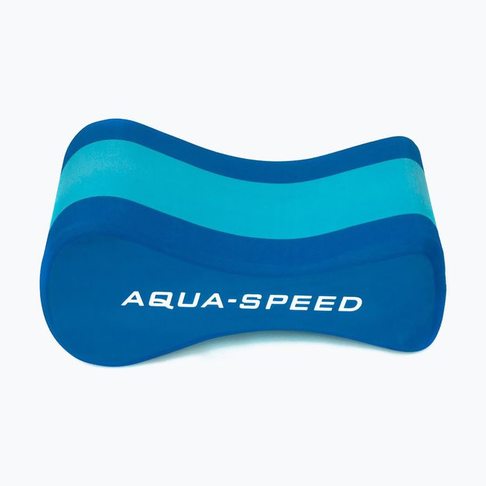 Deska do pływania AQUA-SPEED Ósemka "3" niebieska/jasnoniebieska 4