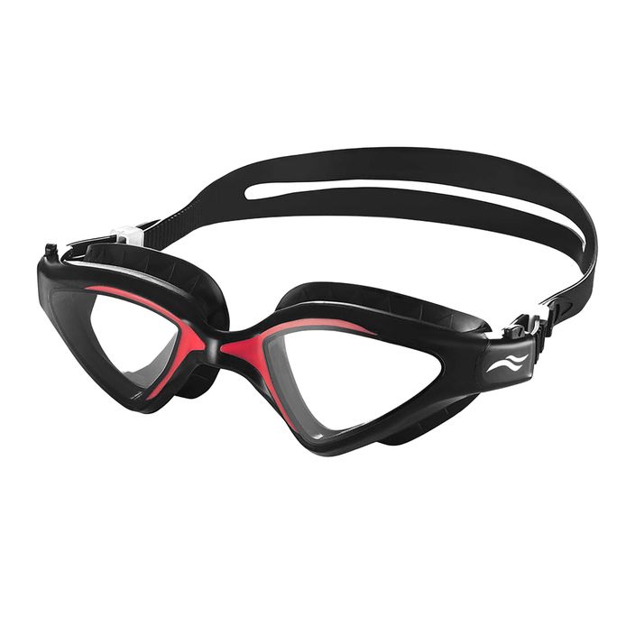Okulary do pływania AQUA-SPEED Raptor czarne/czerwone 2