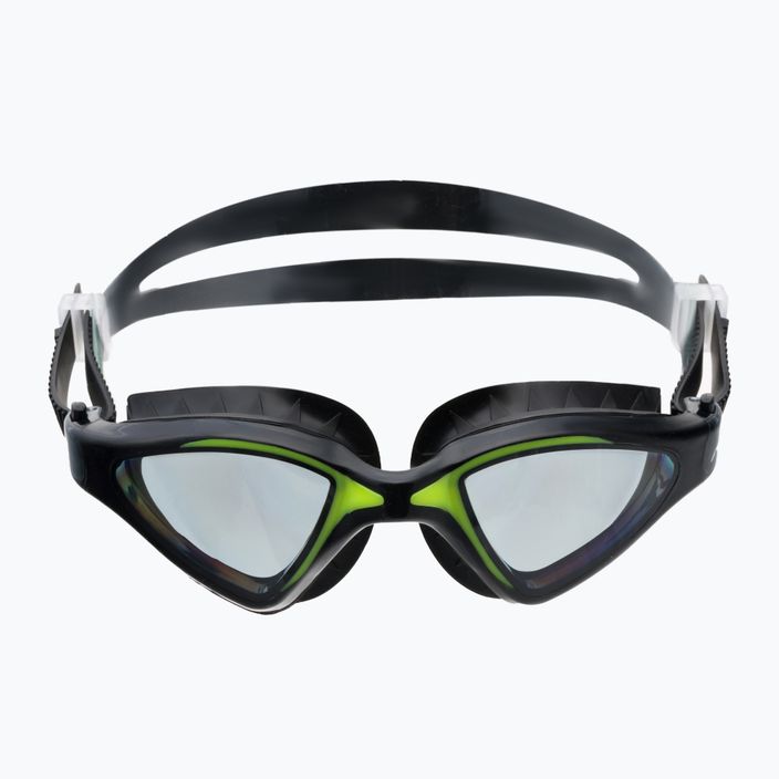 Okulary do pływania AQUA-SPEED Raptor czarne/zielone 2