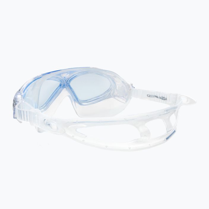 Maska do pływania dziecięca AQUA-SPEED Zefir niebieska/transparentna 4