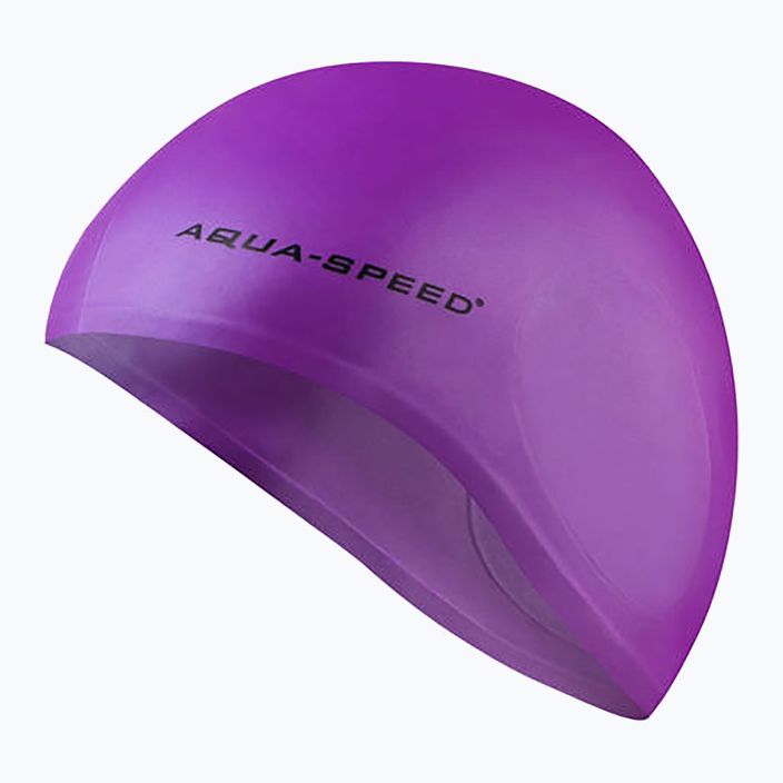 Czepek pływacki AQUA-SPEED Ear Cap fioletowy 3