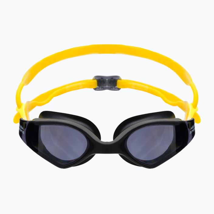 Okulary do pływania AQUA-SPEED Blade czarne/żółte/ciemne 2