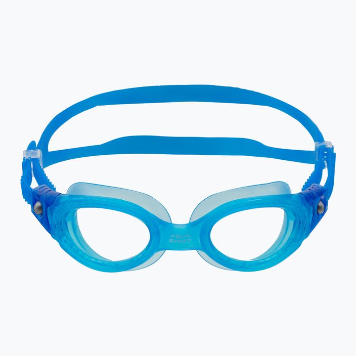 Okulary do pływania dziecięce AQUA-SPEED Pacific Jr niebieskie 2