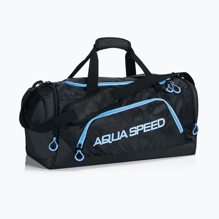 Torba pływacka AQUA-SPEED czarna/niebieska 7
