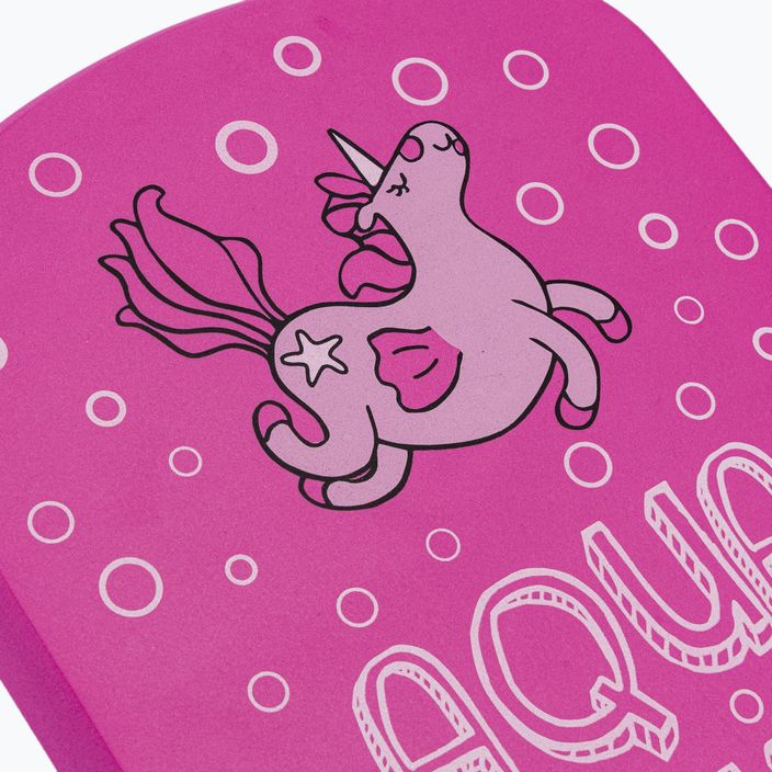 Deska do pływania dziecięca AQUA-SPEED Kiddie Unicorn różowa 3