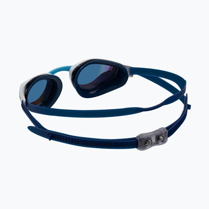 Okulary do pływania AQUA-SPEED Rapid Mirror białe/granatowe 4