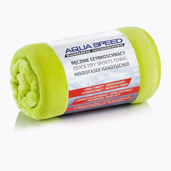 Ręcznik szybkoschnący AQUA-SPEED Dry Soft zielony 2