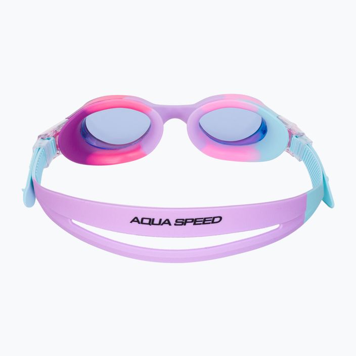 Okulary do pływania dziecięce AQUA-SPEED Pegaz fioletowe/różowe/morskie 5