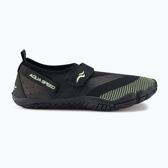 Buty do wody AQUA-SPEED Agama czarne/zielone 12
