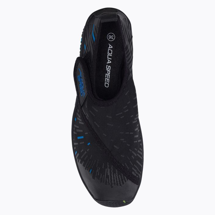 Buty do wody AQUA-SPEED Tegu czarne/niebieskie 6