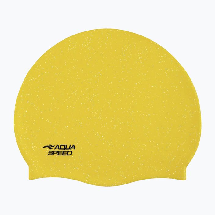 Czepek pływacki AQUA-SPEED Reco żółty