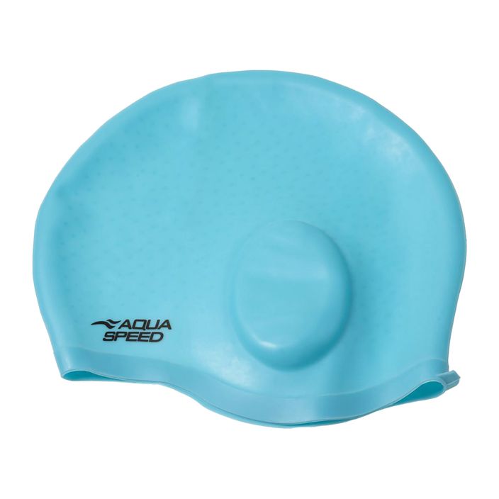 Czepek pływacki AQUA-SPEED Ear Cap Comfort jasnoniebieski 2