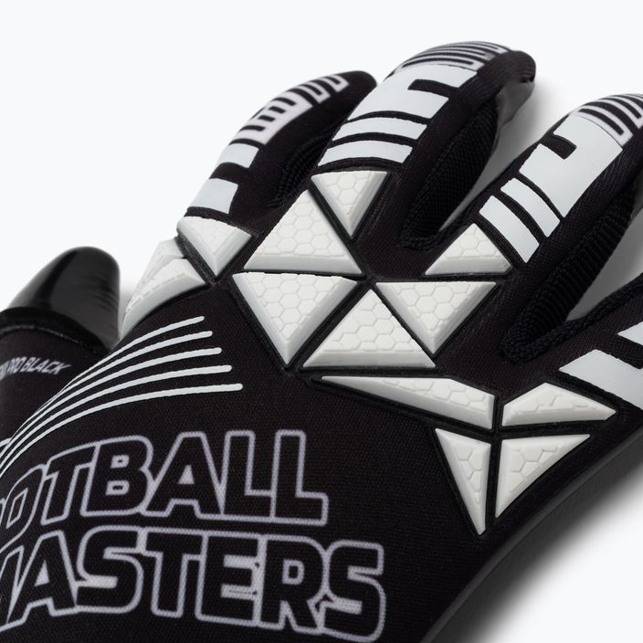 Rękawice bramkarskie Football Masters Fenix Pro czarne 3