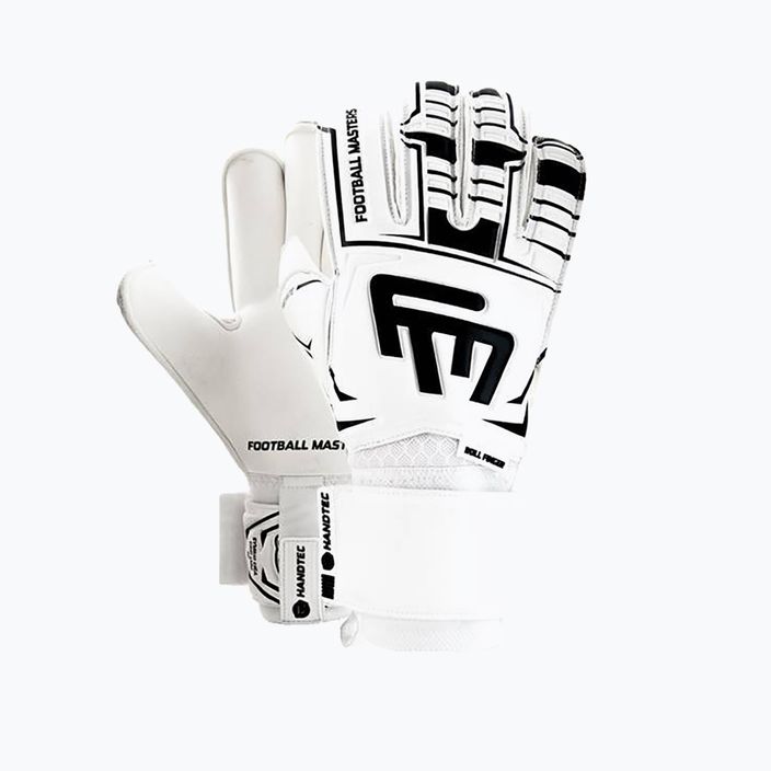 Rękawice bramkarskie dziecięce Football Masters Symbio RF białe 4