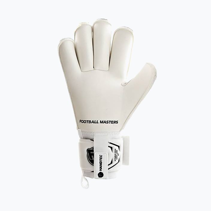 Rękawice bramkarskie dziecięce Football Masters Symbio RF białe 6