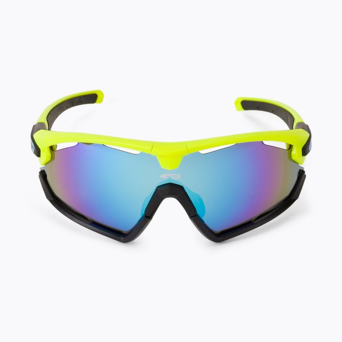 Okulary przeciwsłoneczne GOG Viper neon yellow/black/ polychromatic white-blue 3