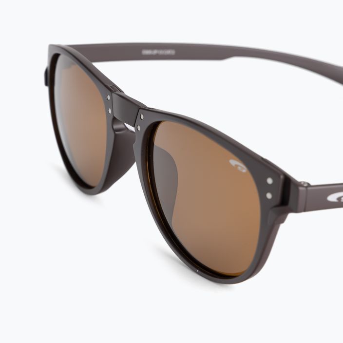 Okulary przeciwsłoneczne GOG Morro matt brown/brown 4