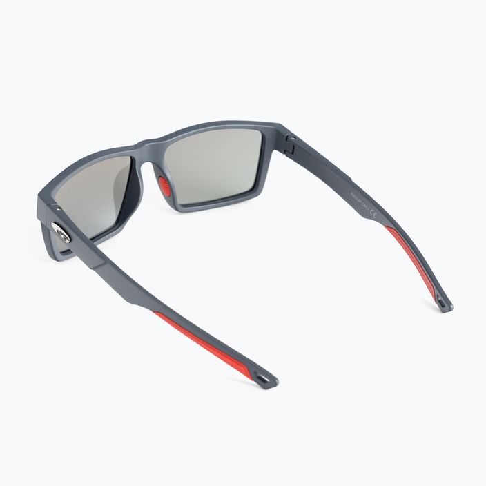 Okulary przeciwsłoneczne GOG Dewont matt grey/red/red mirror 2