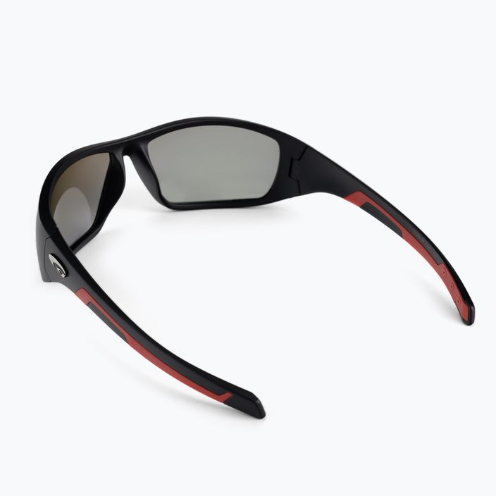Okulary przeciwsłoneczne GOG Maldo matt black/red/red mirror 2
