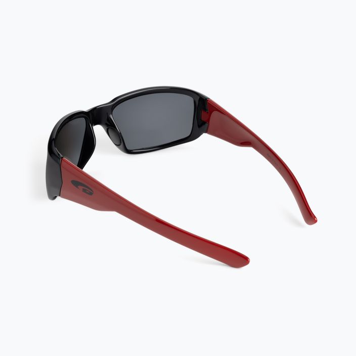 Okulary przeciwsłoneczne dziecięce GOG Jungle black/red/smoke E962-1P 2