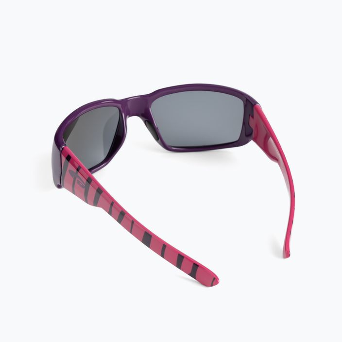 Okulary przeciwsłoneczne dziecięce GOG Jungle violet/pink/smoke E962-2P 2