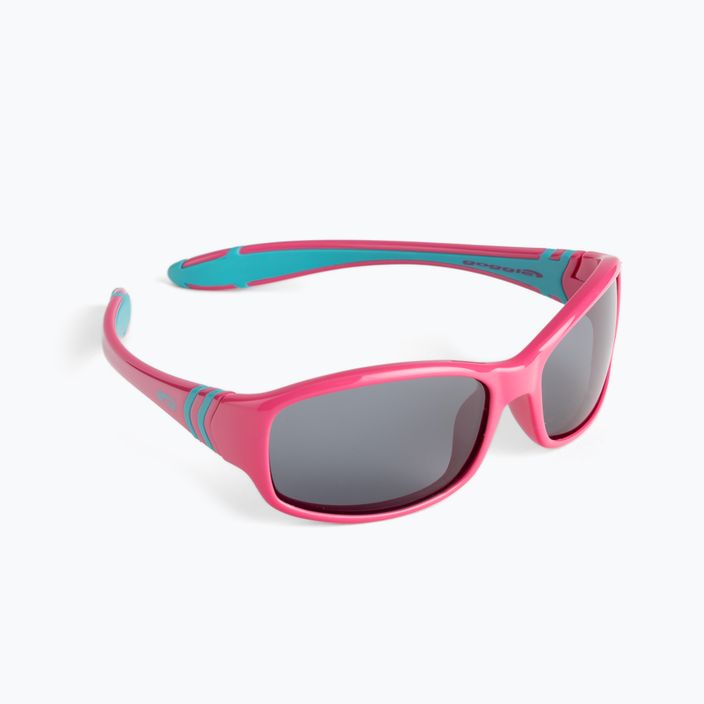 Okulary przeciwsłoneczne dziecięce GOG Flexi pink/blue/smoke