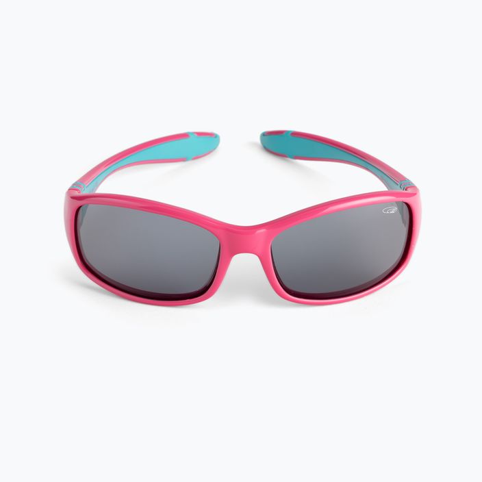 Okulary przeciwsłoneczne dziecięce GOG Flexi pink/blue/smoke 3