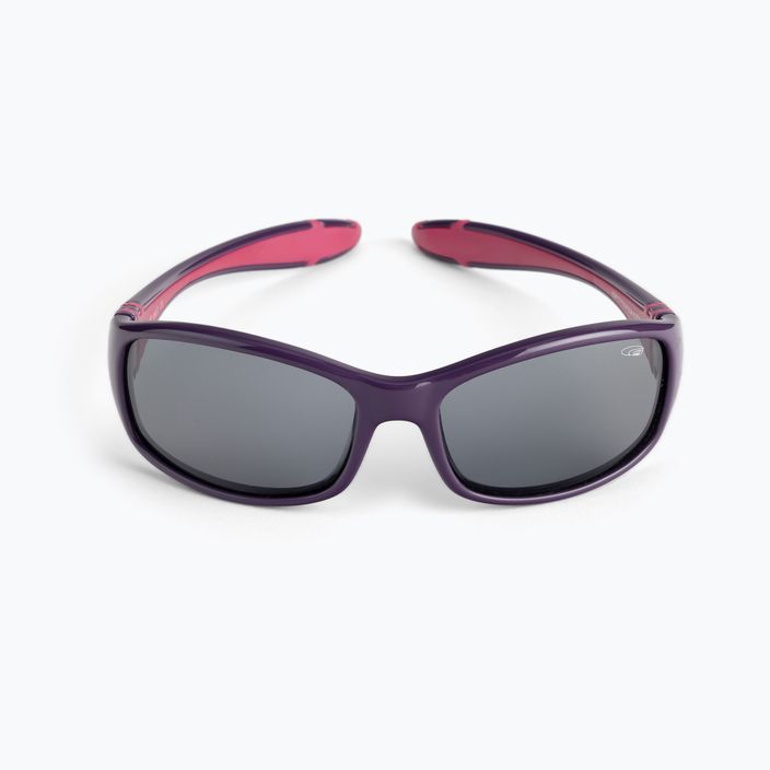 Okulary przeciwsłoneczne dziecięce GOG Flexi violet/pink/smoke 3