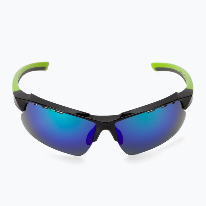 Okulary przeciwsłoneczne GOG Faun 2021 black/green/ polychromatic green 4