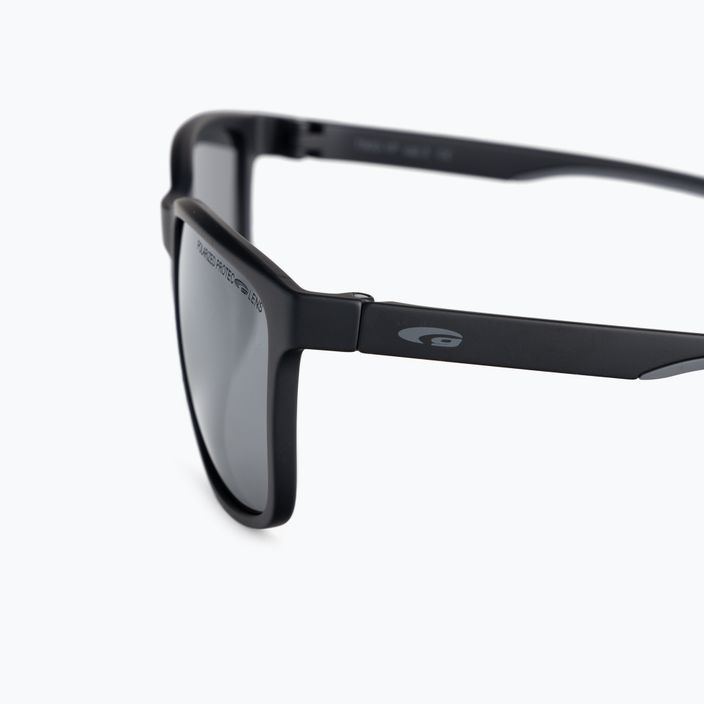 Okulary przeciwsłoneczne GOG Sunwave matt black/grey/smoke T900-1P 5