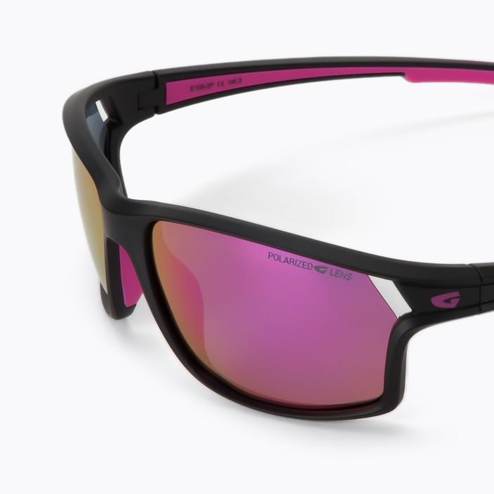 Okulary przeciwsłoneczne GOG Mikala matt black/pink/polychromatic pink 5