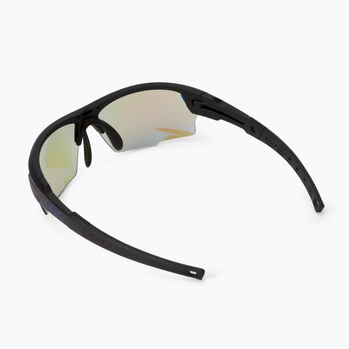 Okulary przeciwsłoneczne GOG Steno C matt black/polychromatic blue 2