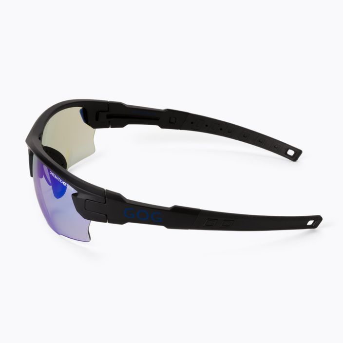 Okulary przeciwsłoneczne GOG Steno C matt black/polychromatic blue 4