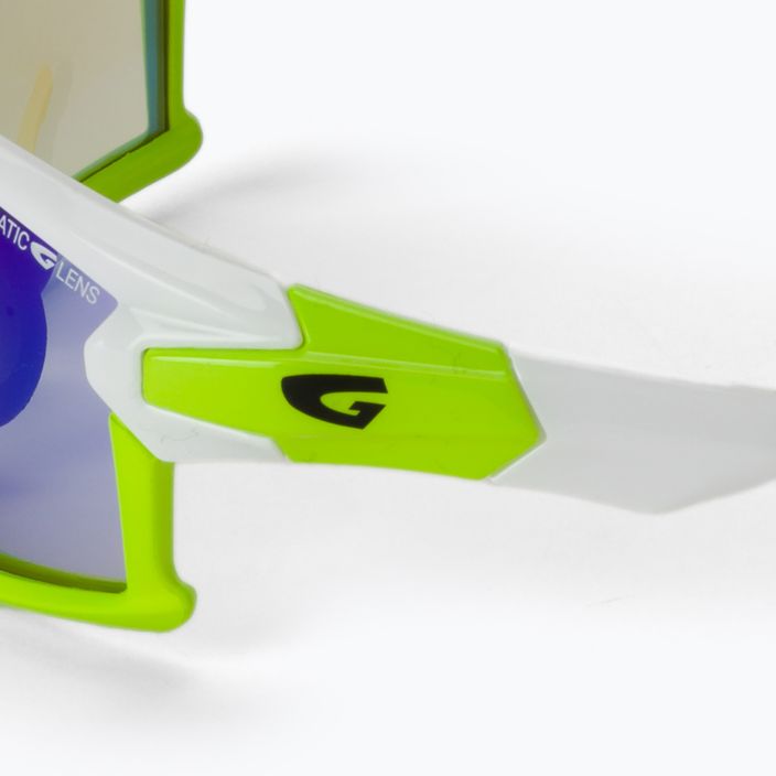 Okulary przeciwsłoneczne GOG Tango C white/neon green/polychromatic blue 4